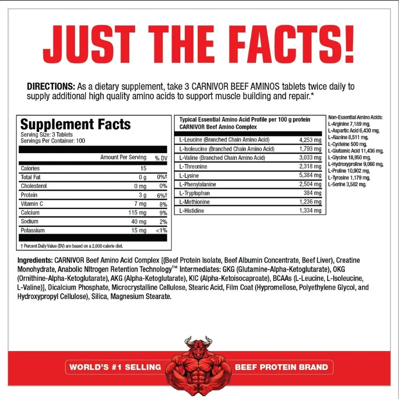 MuscleMeds Carnivor Beef Amino - Image 2